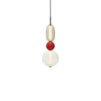 Lampada a Sospensione in Vetro Colorato