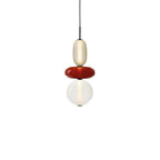 Lampada a Sospensione in Vetro Colorato