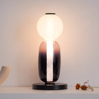 Lampada da Tavolo in Vetro Colorato