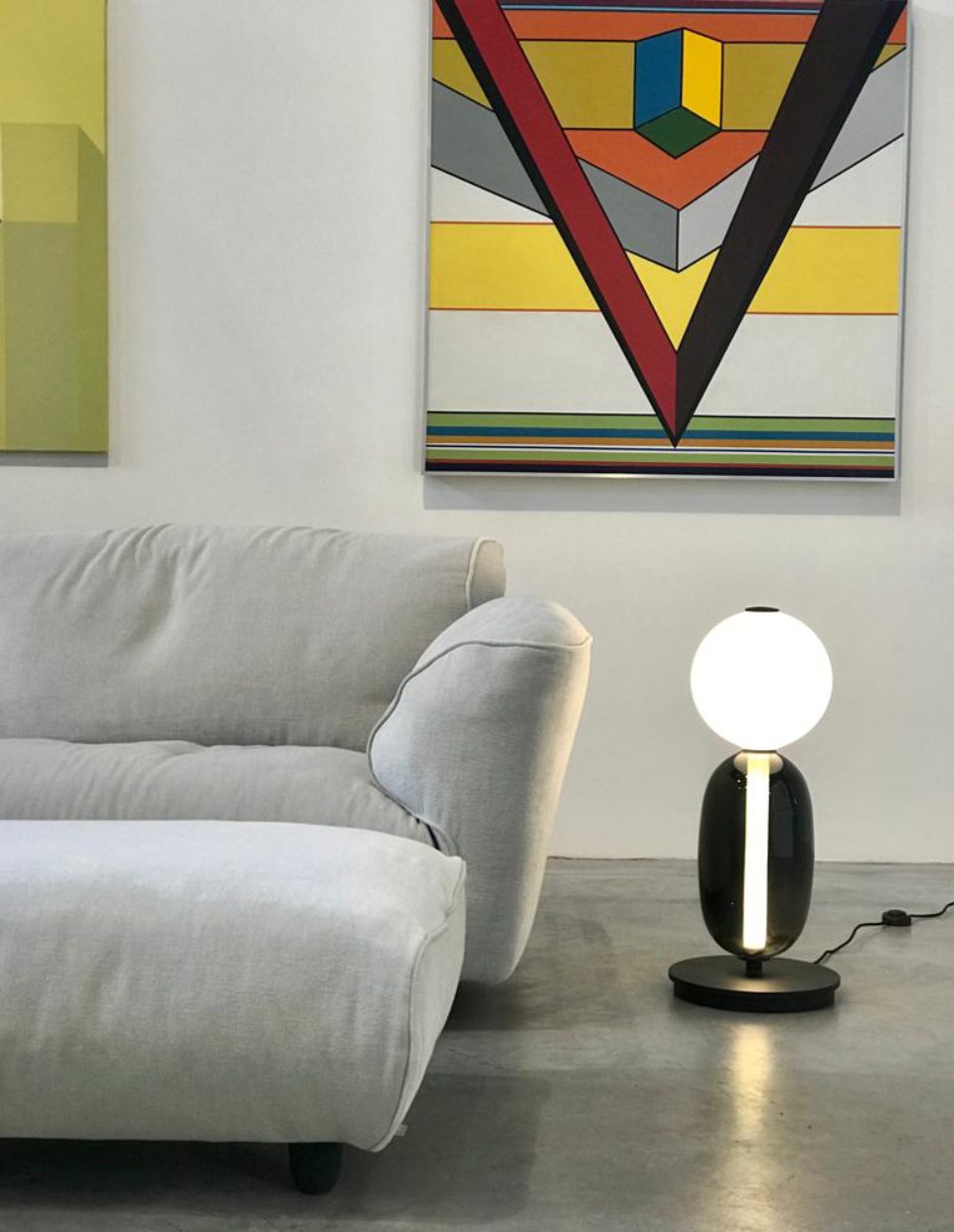 Lampada da Tavolo in Vetro Candito