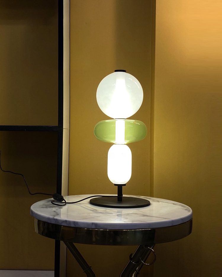 Lampada da Tavolo in Vetro Candito