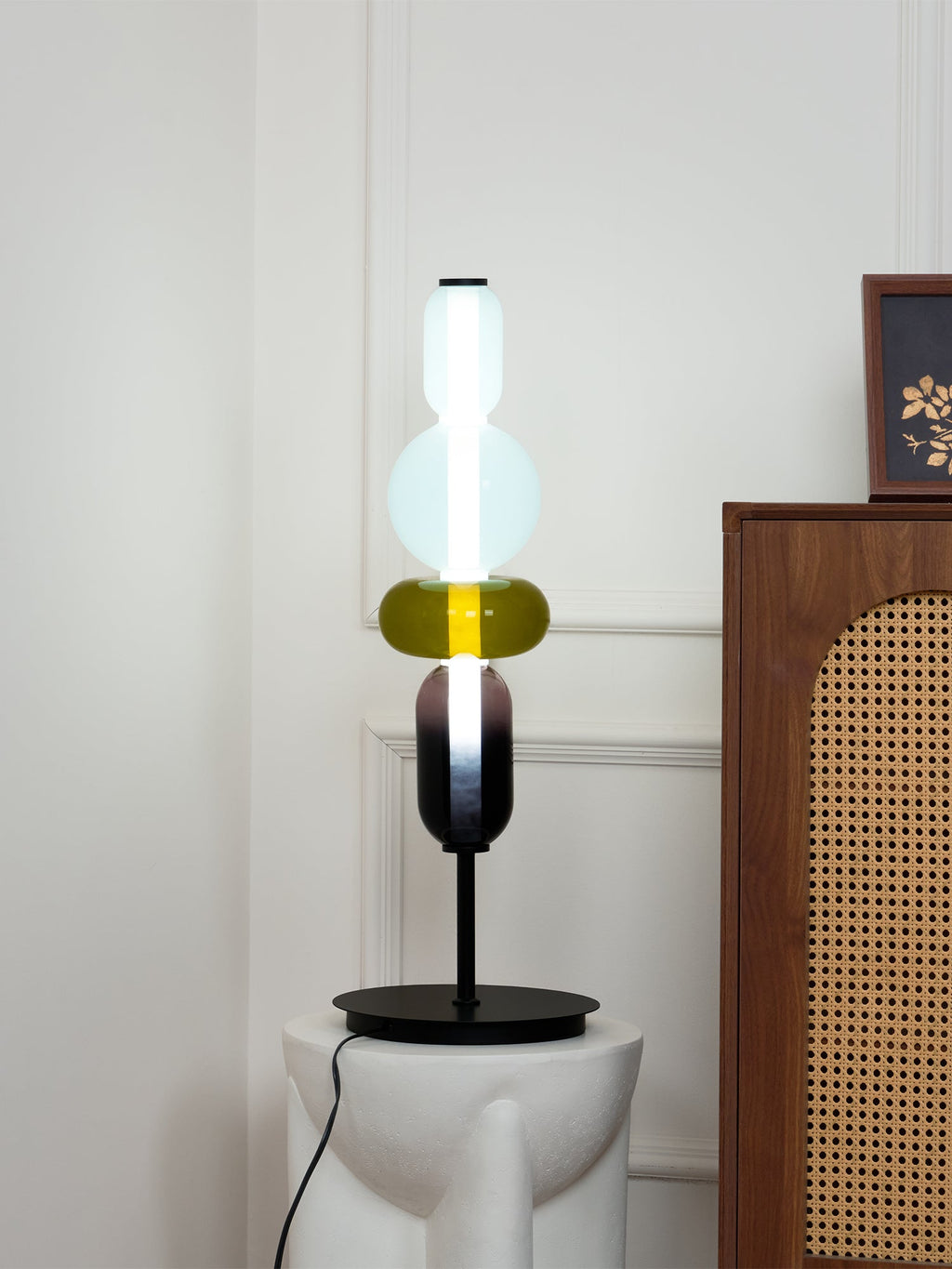 Lampada da Tavolo in Vetro Candito