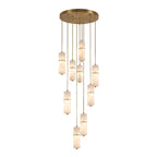 Lampadario Canella Alabastro