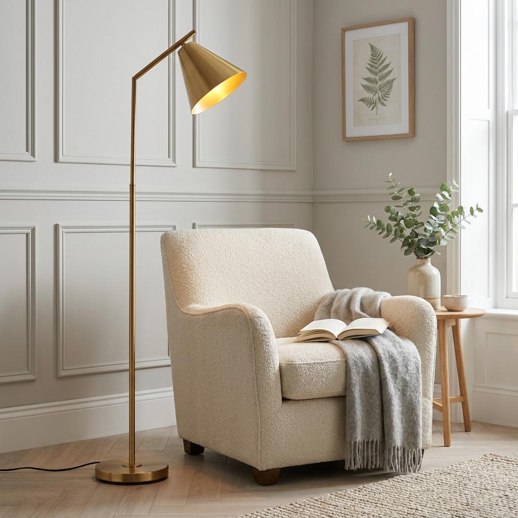 Lampada da terra Cape Brass Task