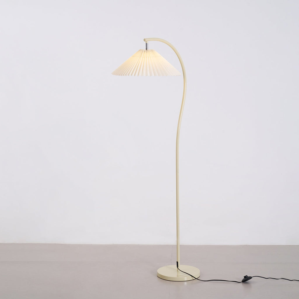 Lampada da Terra Crescini Pieghettata