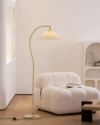 Lampada da Terra Crescini Pieghettata