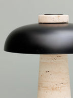 Lampada da Tavolo in Travertino Carla