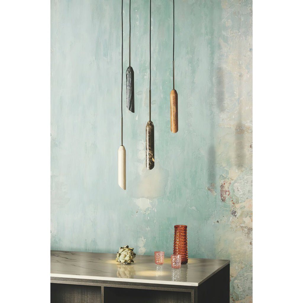 Lampada a sospensione in Marmo Travertino Arise