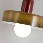 Glarefusion Moderno Lampadario in Vetro LED Stile Bauhaus