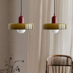 Glarefusion Moderno Lampadario in Vetro LED Stile Bauhaus