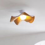 Lampada da soffitto moderna design scultoreo ispirato al legno