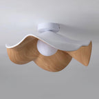 Lampada da soffitto moderna design scultoreo ispirato al legno