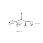 Lampadario Mobile Ramificato