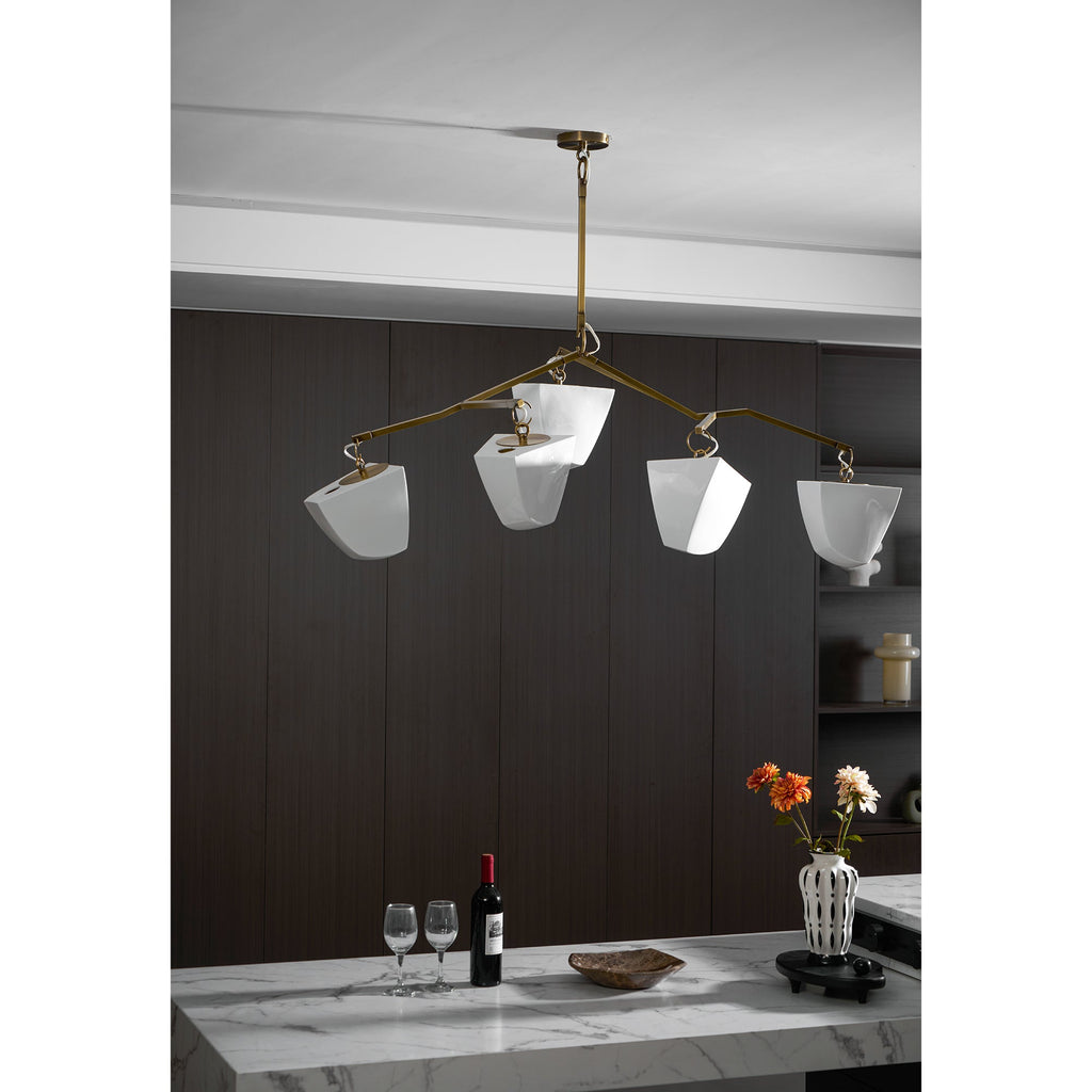 Lampadario Mobile Ramificato
