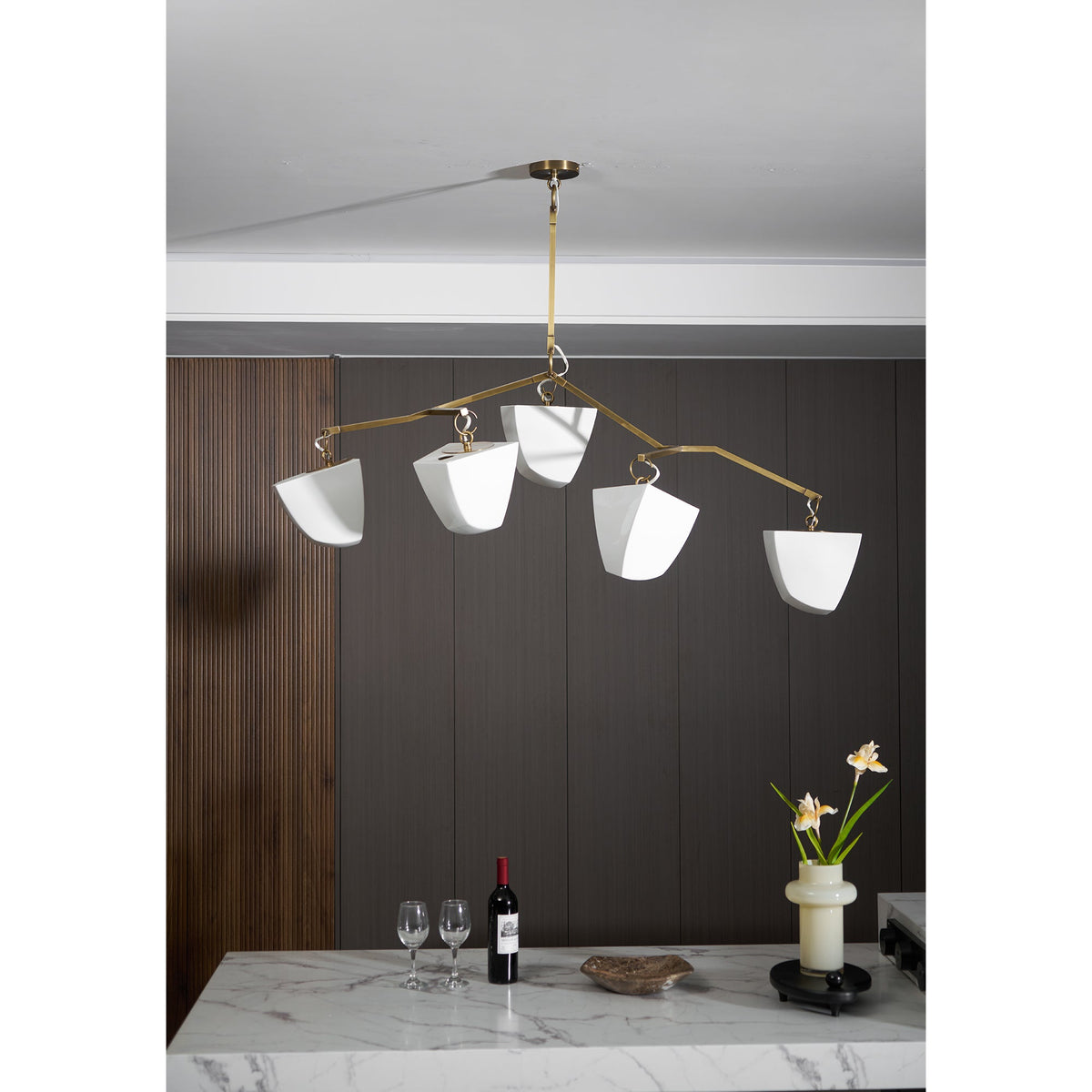 Lampadario Mobile Ramificato