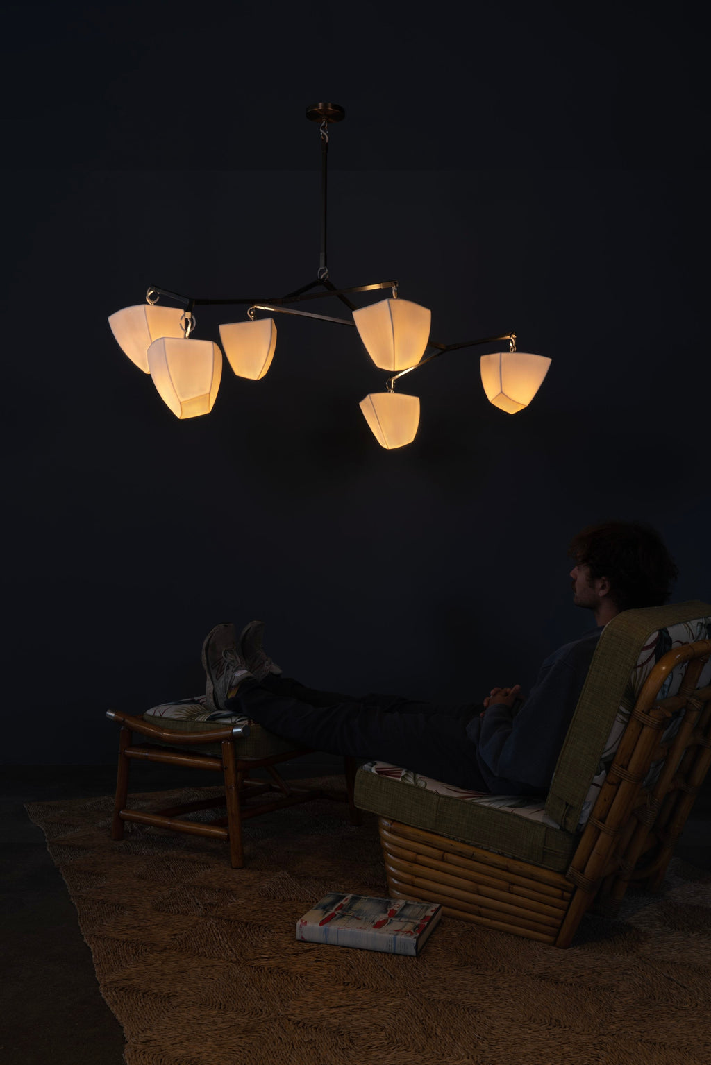 Lampadario Mobile Ramificato