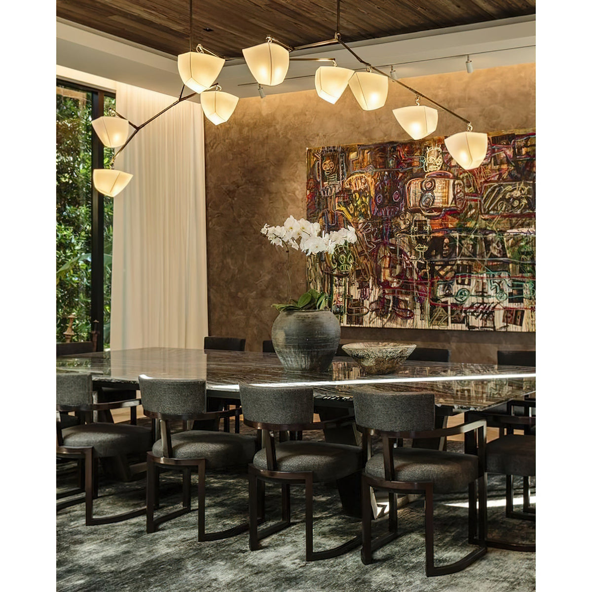 Lampadario Mobile Ramificato