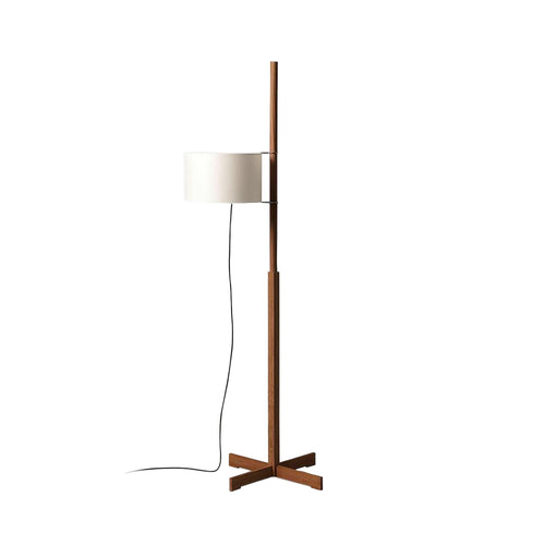 Casvani Lampada da Terra – Legno – Beige – 160 cm – Design Moderno per Soggiorno e Angolo Lettura