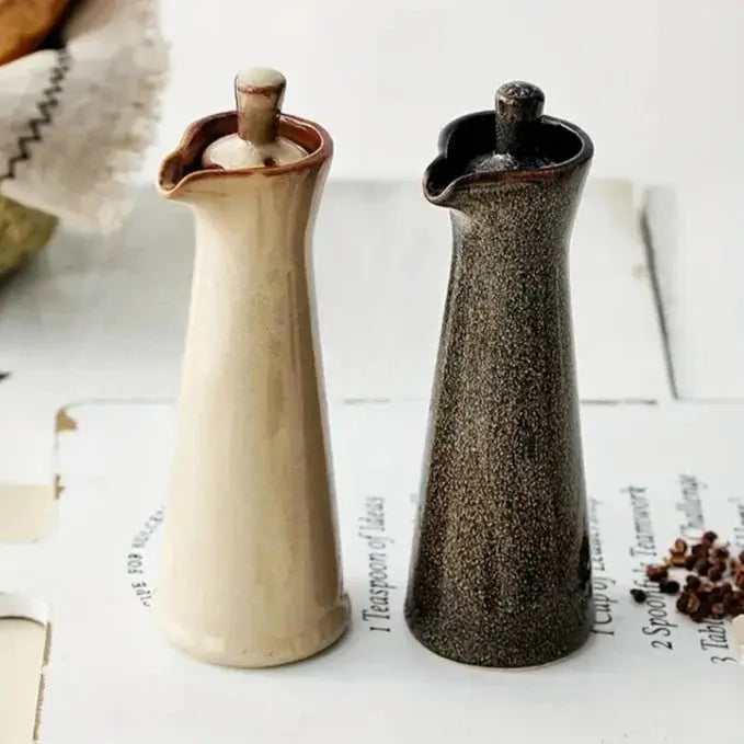 Dispenser per Olio in Ceramica Celestia