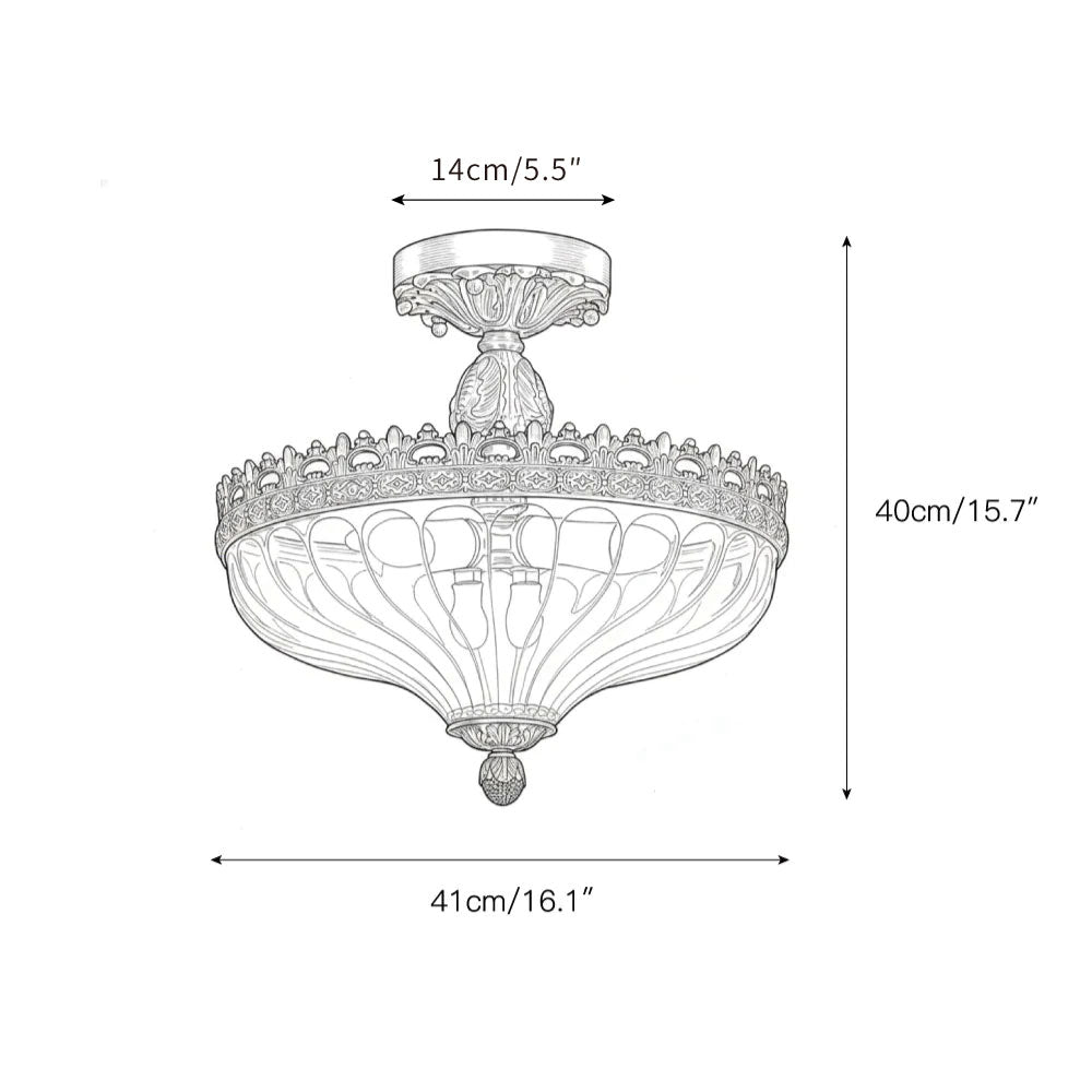 Lampada da soffitto Century