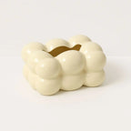 Scatola per Fazzoletti in Ceramica Amelia a Bolle
