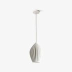 Lampada a sospensione in ceramica con righe
