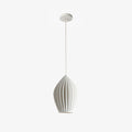 Lampada a sospensione in ceramica con righe