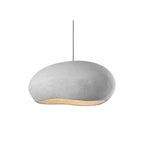 Lampada a sospensione Ceranno – Composito in schiuma – Bianco – Regolabile in altezza – Design moderno