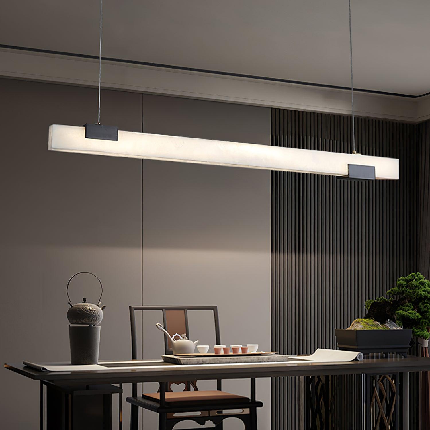 Ceyri Lampadario – Alabastro & Ottone – Bianco – Ø 30 cm – Design Moderno