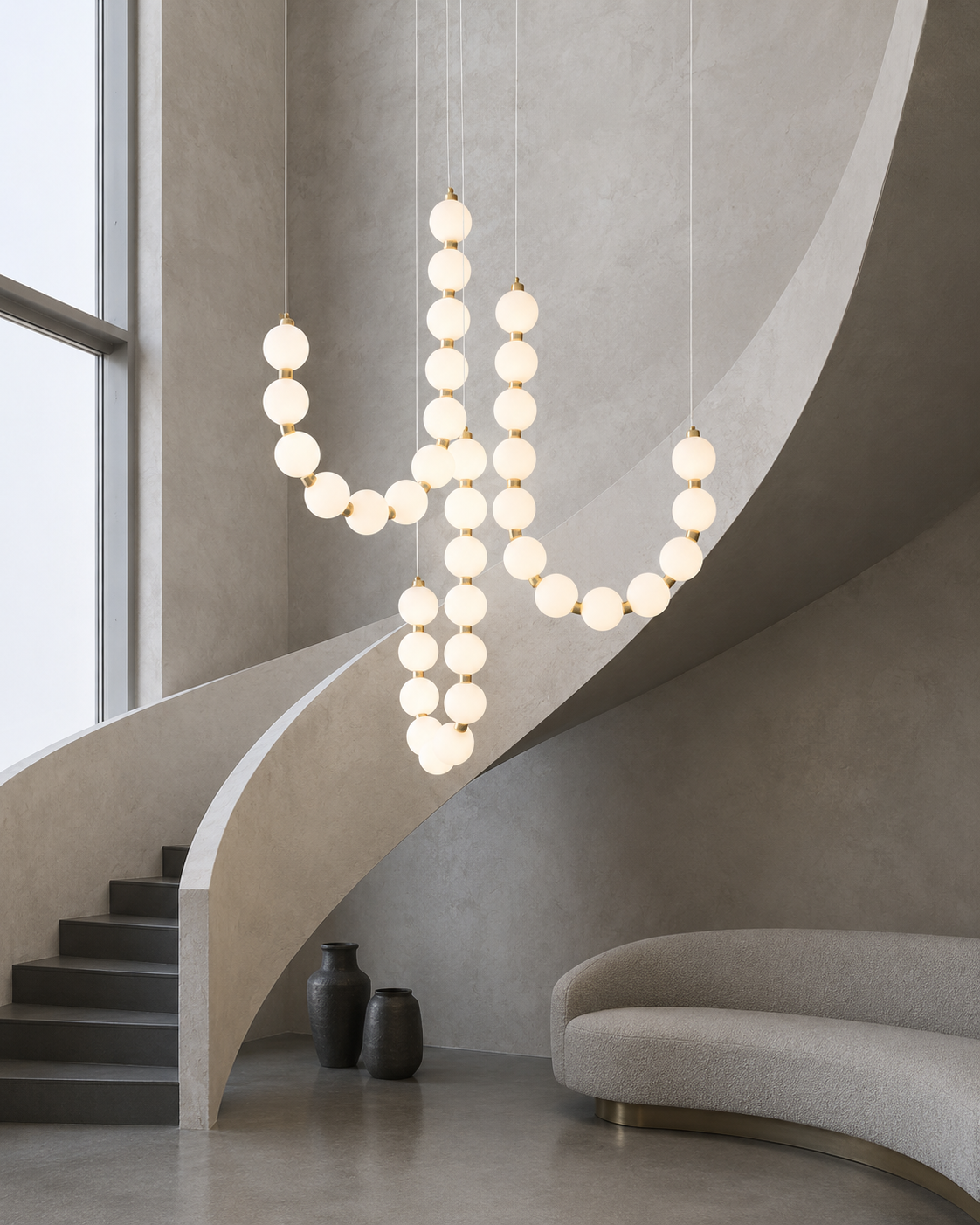 Lampadario a Catena