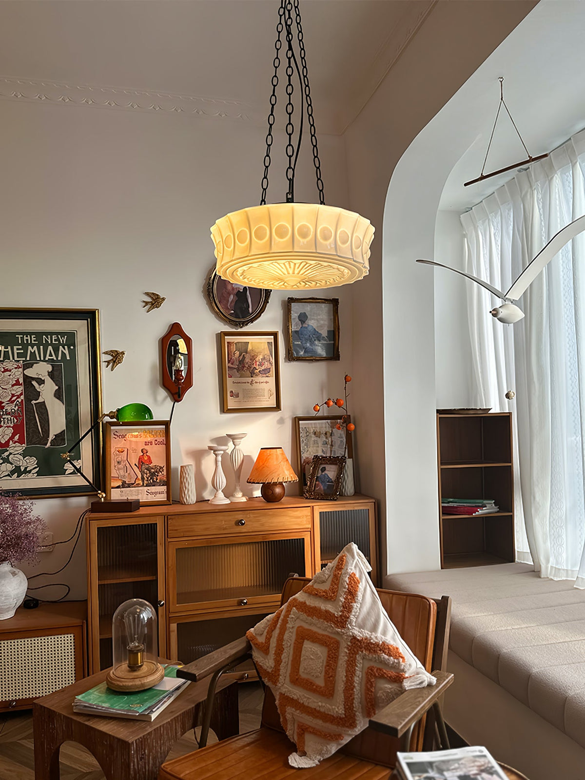 Lampada a sospensione Charles Edwards