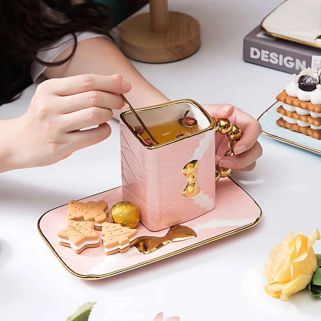 Set da Tè e Caffè in Ceramica Charmoire