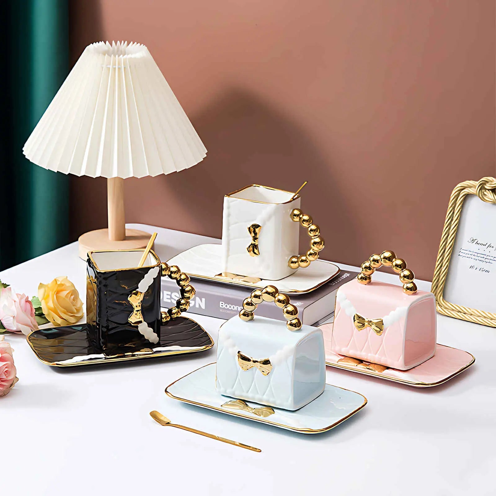 Set da Tè e Caffè in Ceramica Charmoire