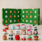 SquishJoy Set di Sorprese per le Vacanze | Calendario dell'Avvento festivo pieno di Squishmallows abbracciabili!