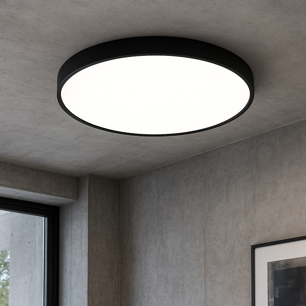 Lampada da soffitto ultra-sottile minimalista