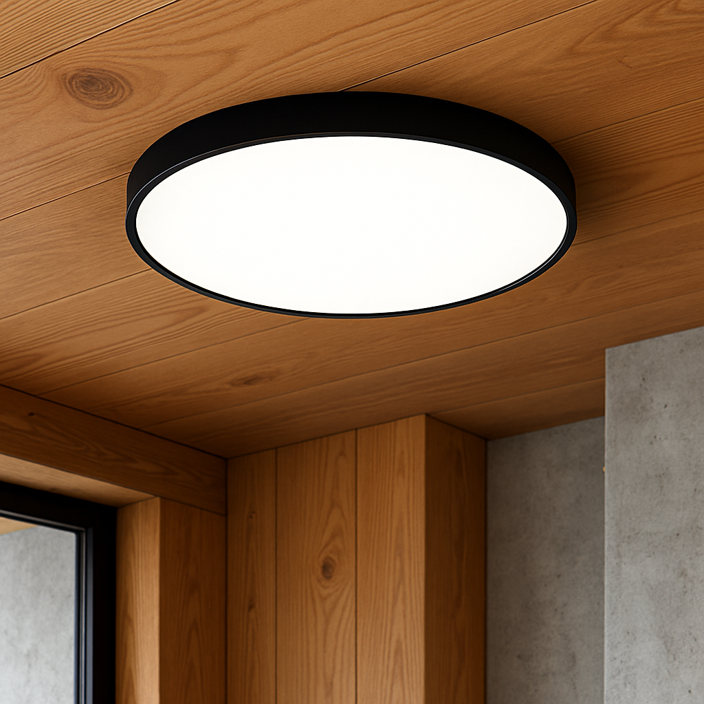 Lampada da soffitto ultra-sottile minimalista