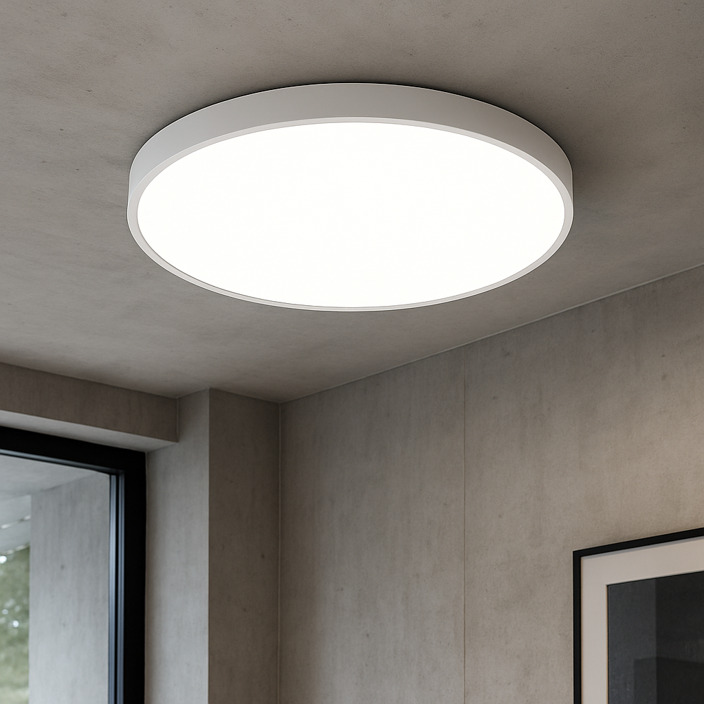 Lampada da soffitto ultra-sottile minimalista