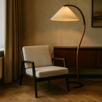 Lampada da Terra Curva Scandinava