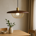 Lampada a sospensione in legno nordico