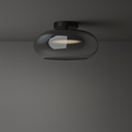 Trinity 14-in Semi-Flush Mount