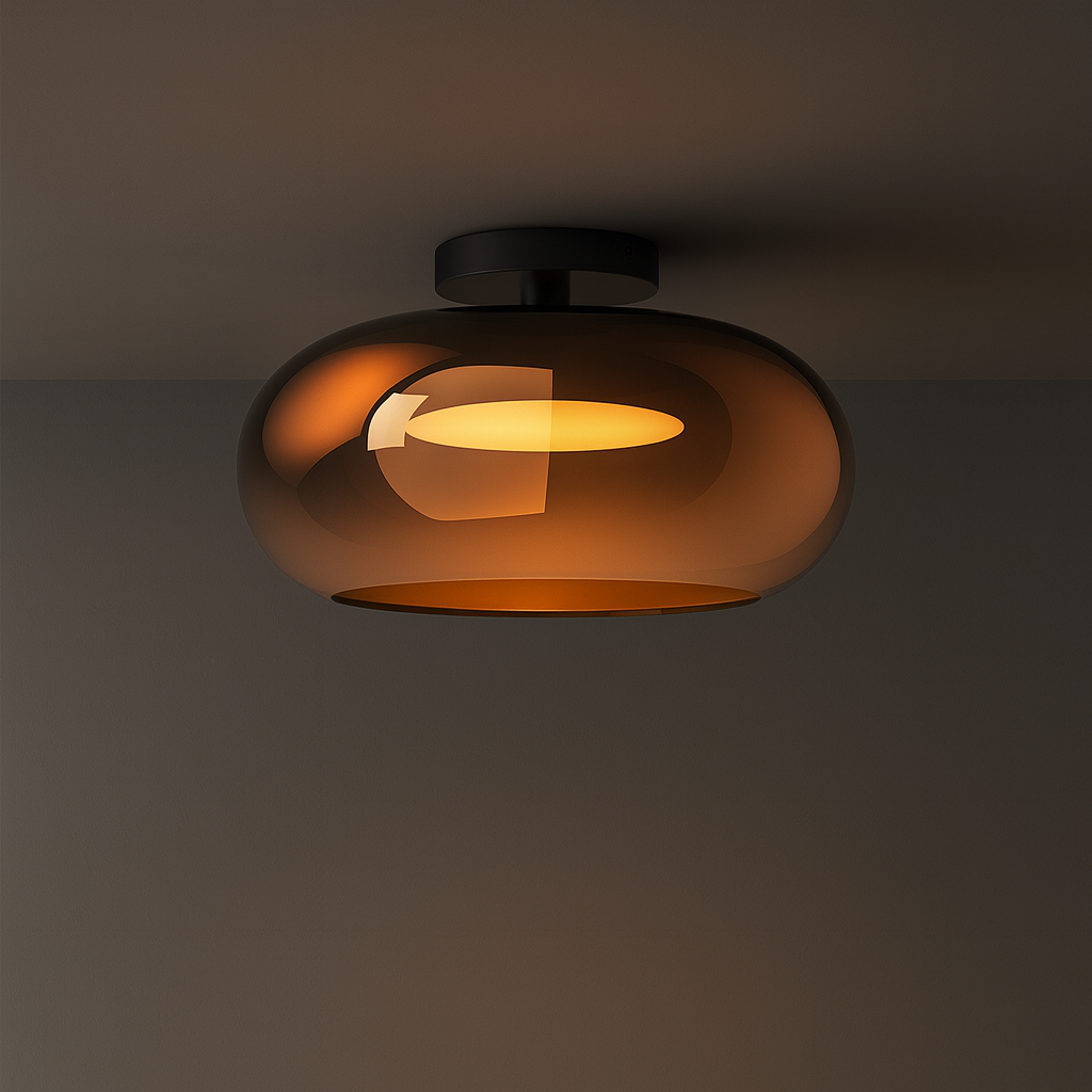 Trinity 14-in Semi-Flush Mount