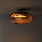 Trinity 14-in Semi-Flush Mount