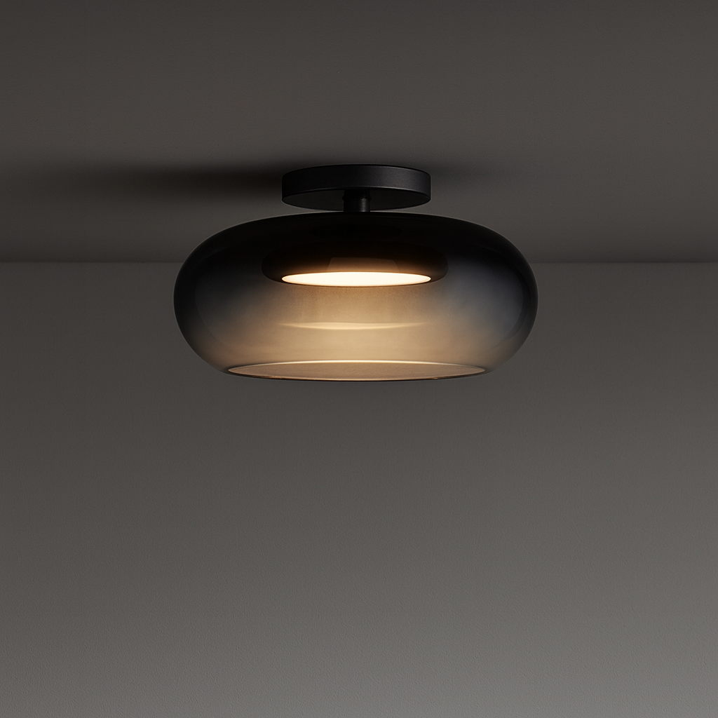 Trinity 14-in Semi-Flush Mount