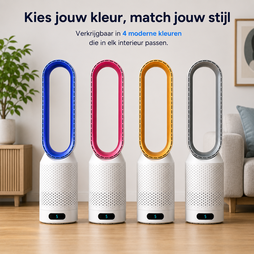 AirPure - Raffreddatore d'aria 3-in-1 - Purifica e Ionizza