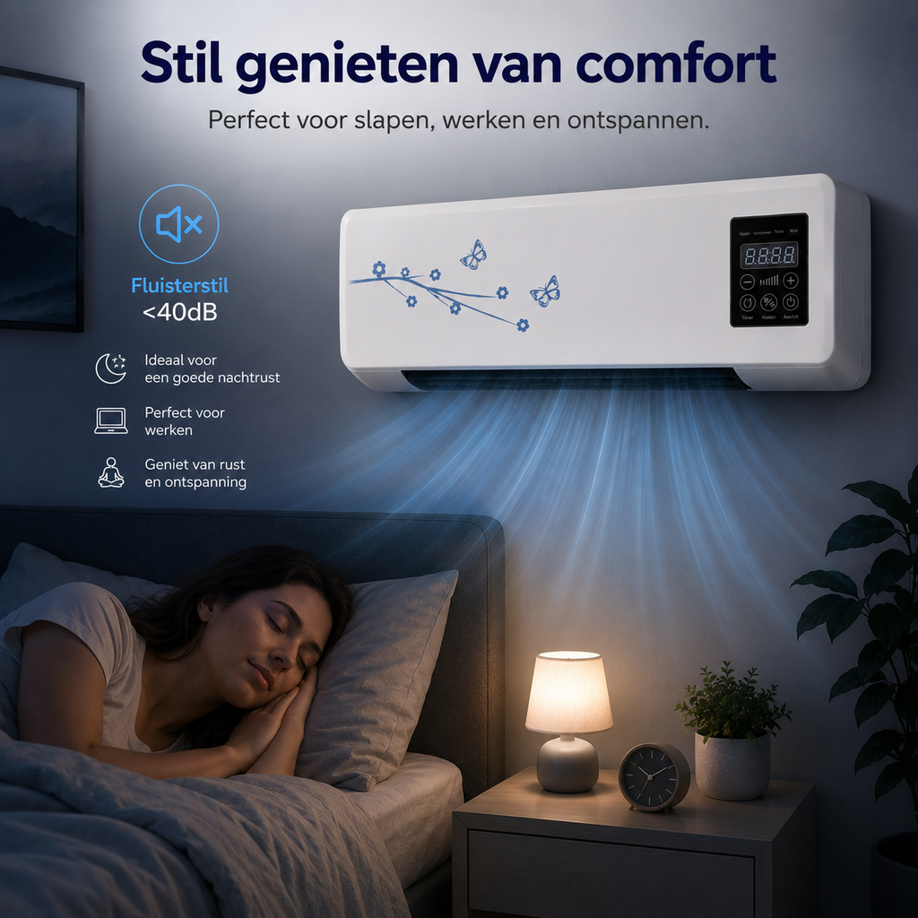 CoolBreeze Mini Air Circulator | Circolazione dell'aria efficiente per il massimo comfort
