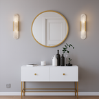 Lunessa | Applique in Marmo con Luce Ambientale Morbida per Interni Moderni