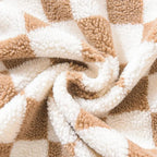 Copertura per Cuscino a Riquadri