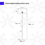 Lampada da Terra Chloe