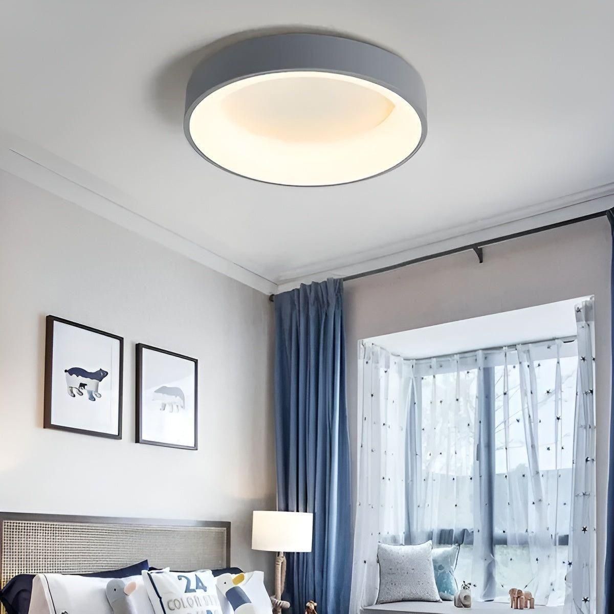 CircleGlimmer Light - Lampade da soffitto LED Nordic rotonde
