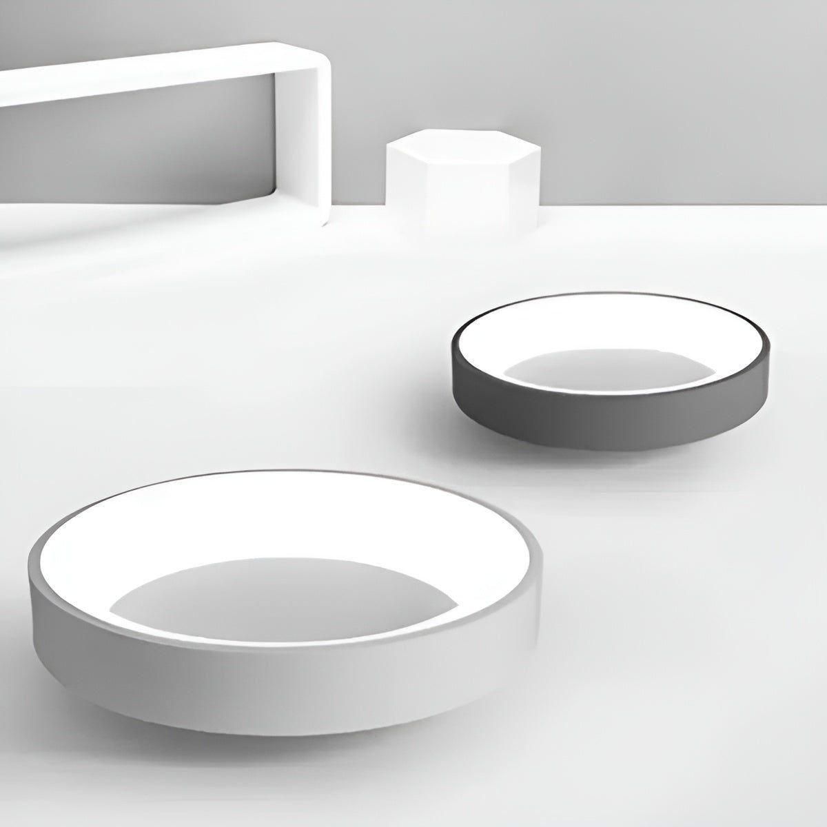 CircleGlimmer Light - Lampade da soffitto LED Nordic rotonde